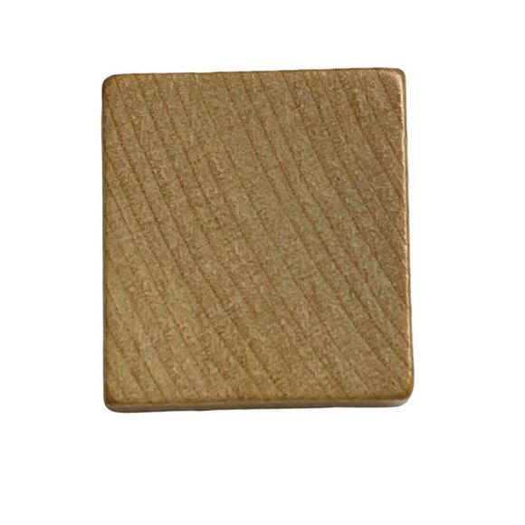 Scrabble Game Piece Letter Z Replacement Wood Tile Genuine Standard Edition mq - Picture 2 of 2